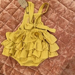 Wild Wawa ruffled one piece 6-12